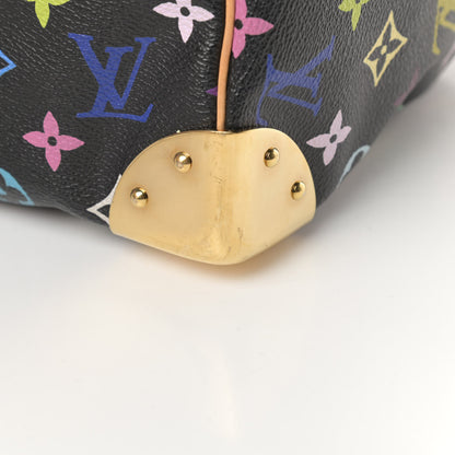 Louis Vuitton Monogram Multicolor Speedy 30 Black 10 of 13