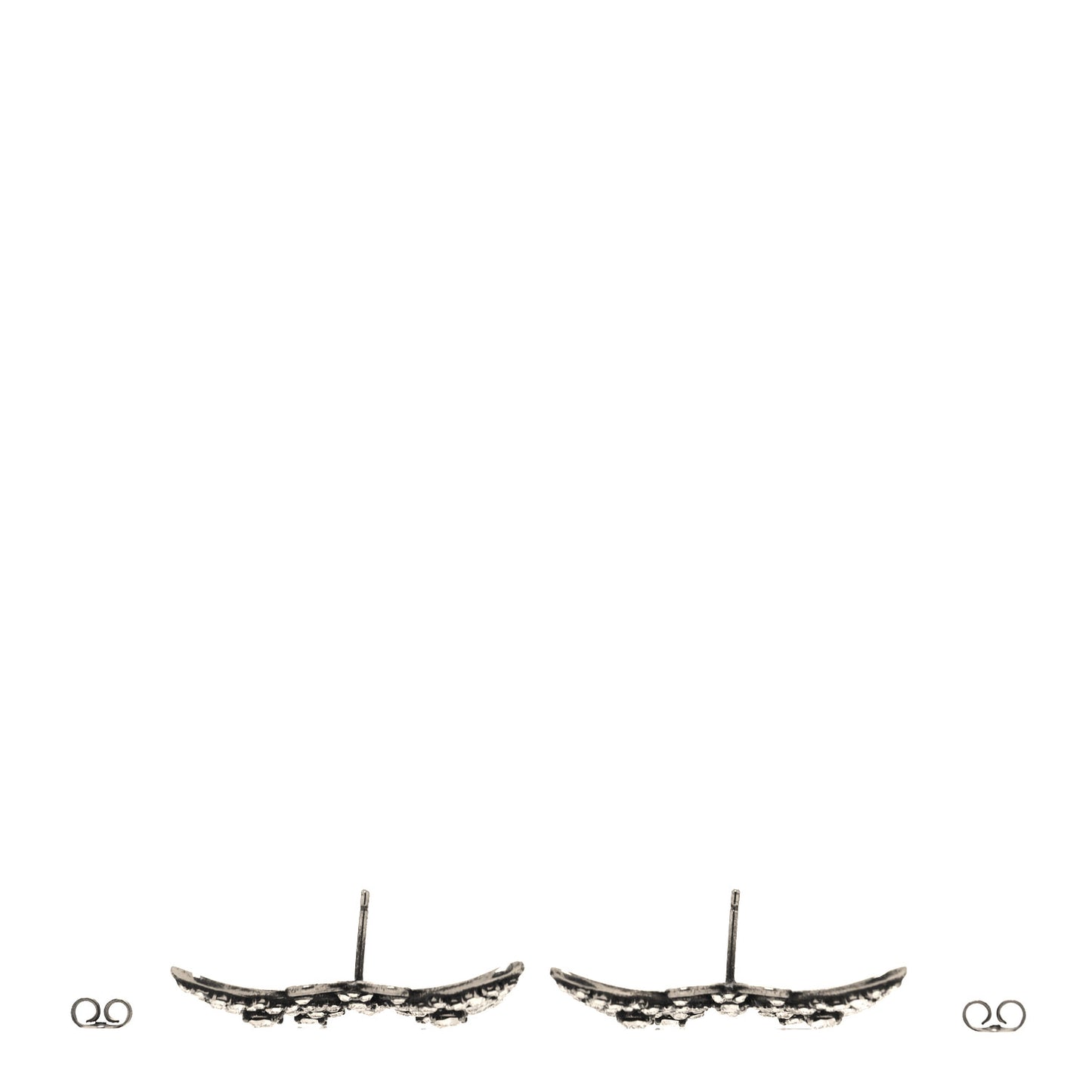 Crystal Butterfly Stud Earrings
