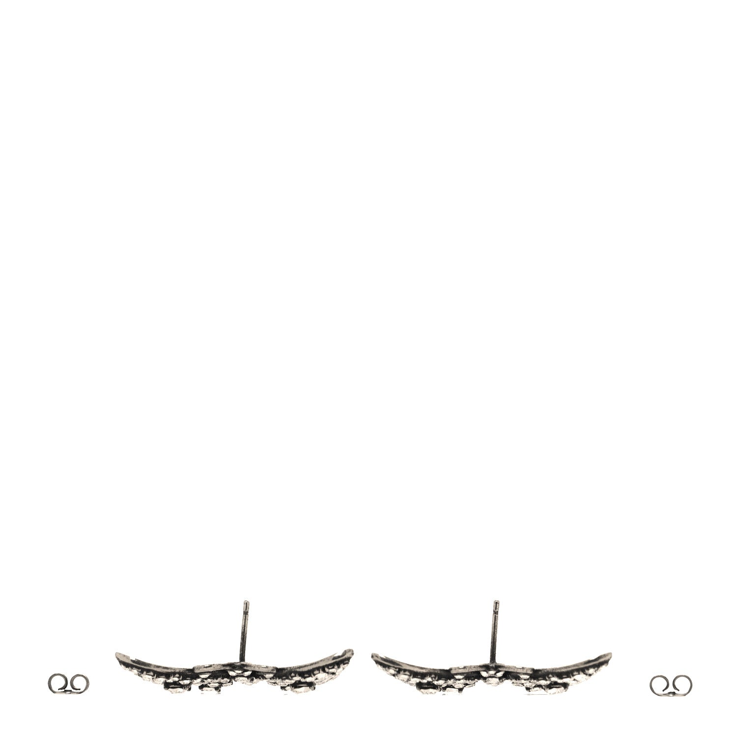 Gucci Crystal Butterfly Stud Earrings 3 of 3