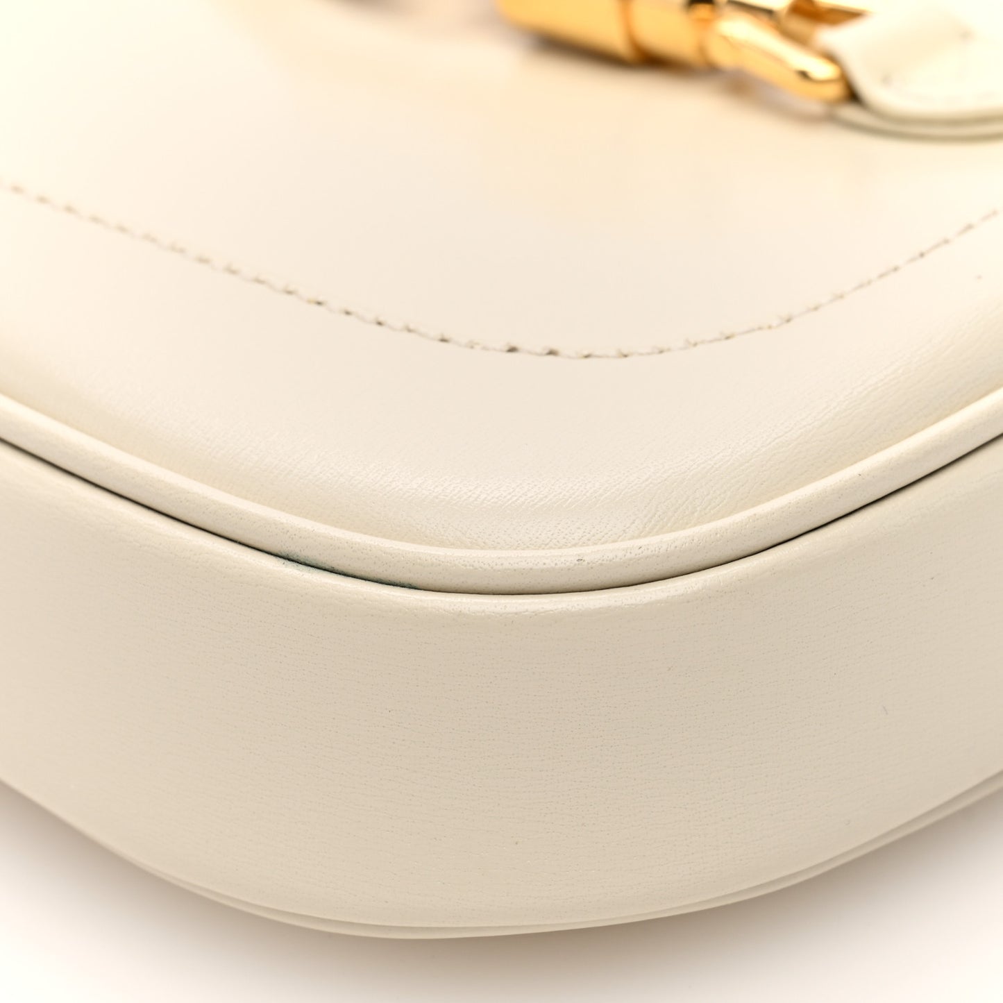 Boarded Dyana Lux Calfskin Mini Jackie 1961 Hobo Mystic White