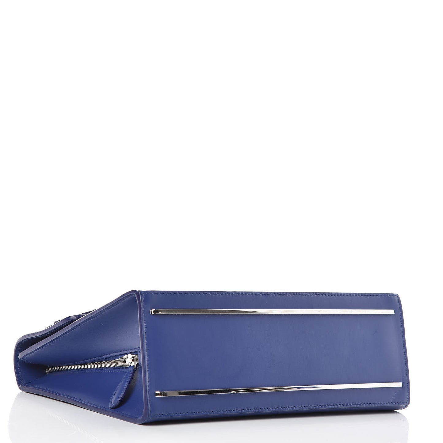 Veau Le Dix S New Cartable Briefcase Bleu Mineral