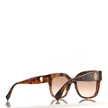 Fendi Acetate F is Fendi FF Cat Eye Sunglasses FF 0359/G/S Havana 4 of 7