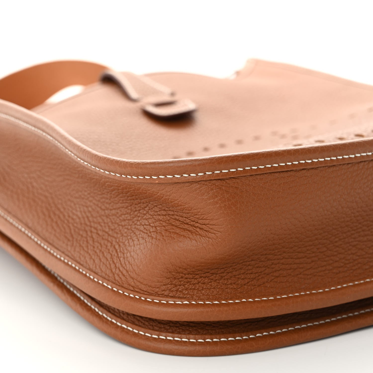 Hermes Taurillon Clemence Evelyne III PM Gold 9 of 10