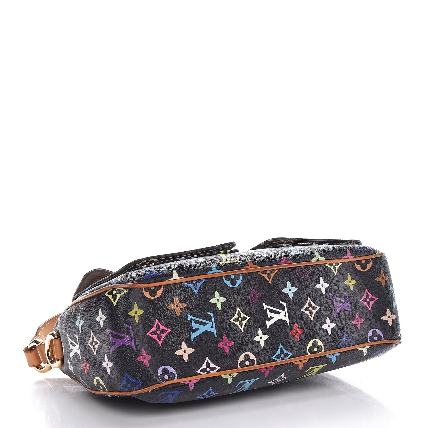 Louis Vuitton Monogram Multicolor Lodge GM Black 4 of 17