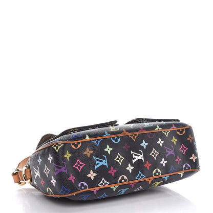 Louis Vuitton Monogram Multicolor Lodge GM Black 4 of 17