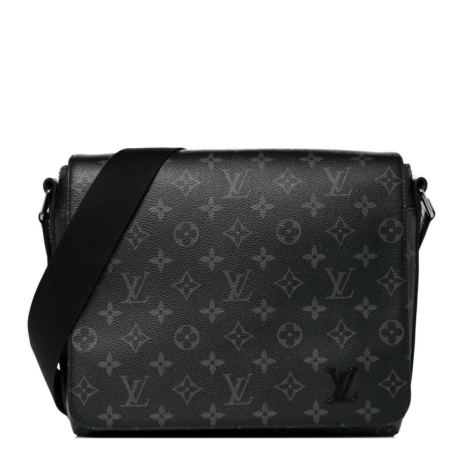 Louis Vuitton Monogram Eclipse District PM Black 1 of 8