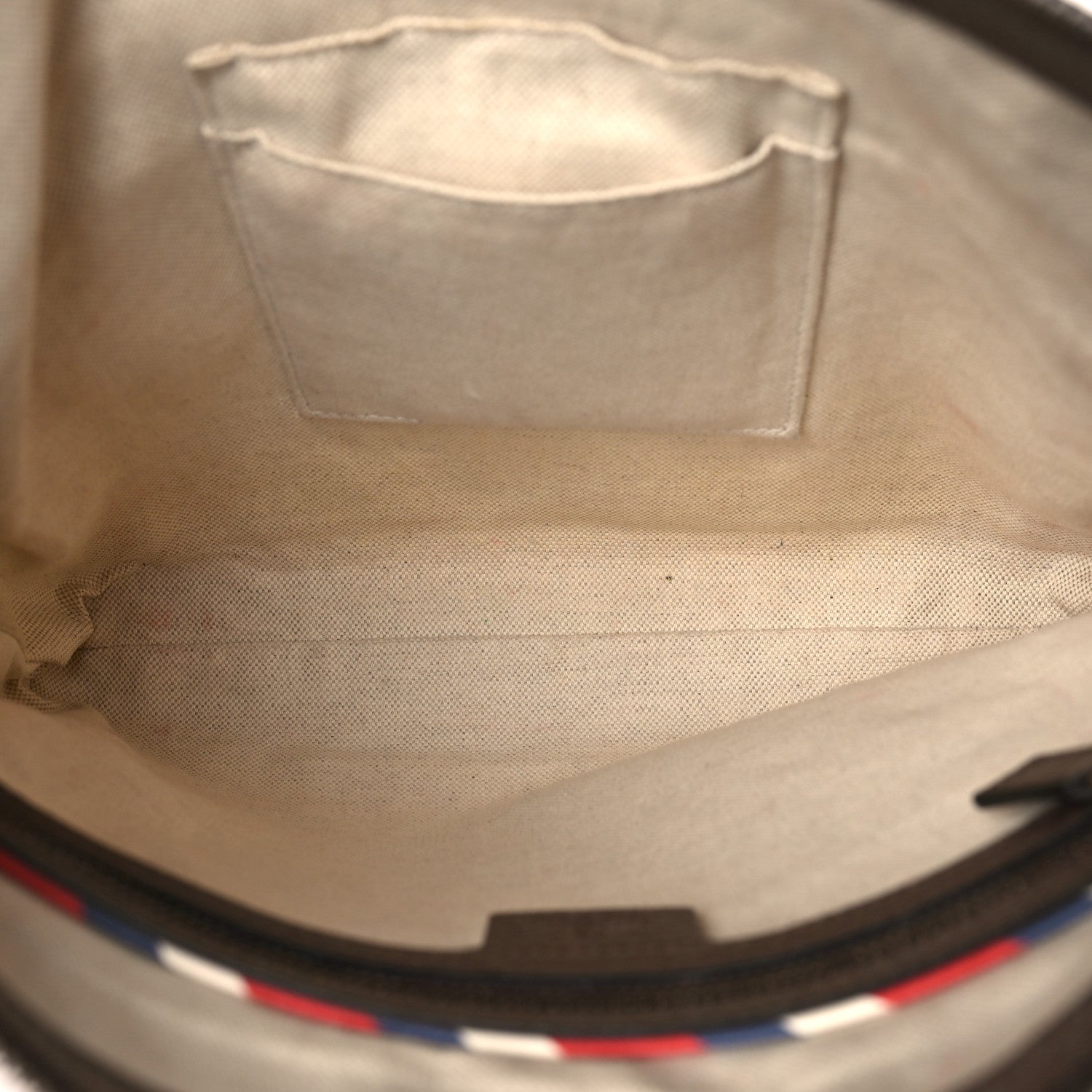 Gucci Soft GG Supreme Monogram Courrier Web Medium Flat Messenger Bag Beige New Acero Multicolor 5 of 10