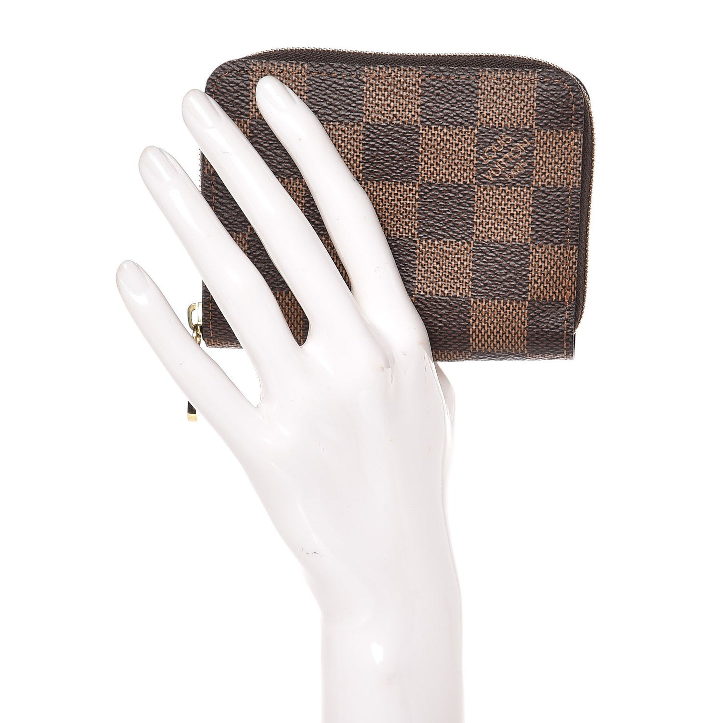 Damier Ebene Zippy Coin Purse
