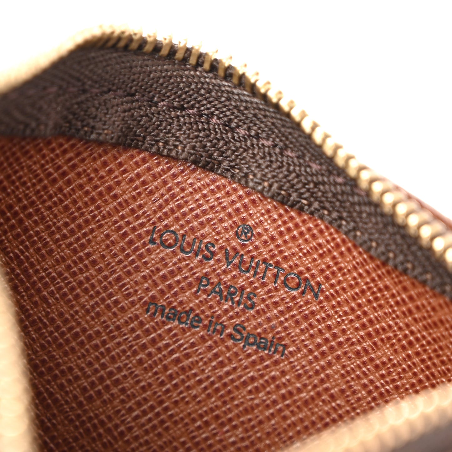 Monogram Key Pouch