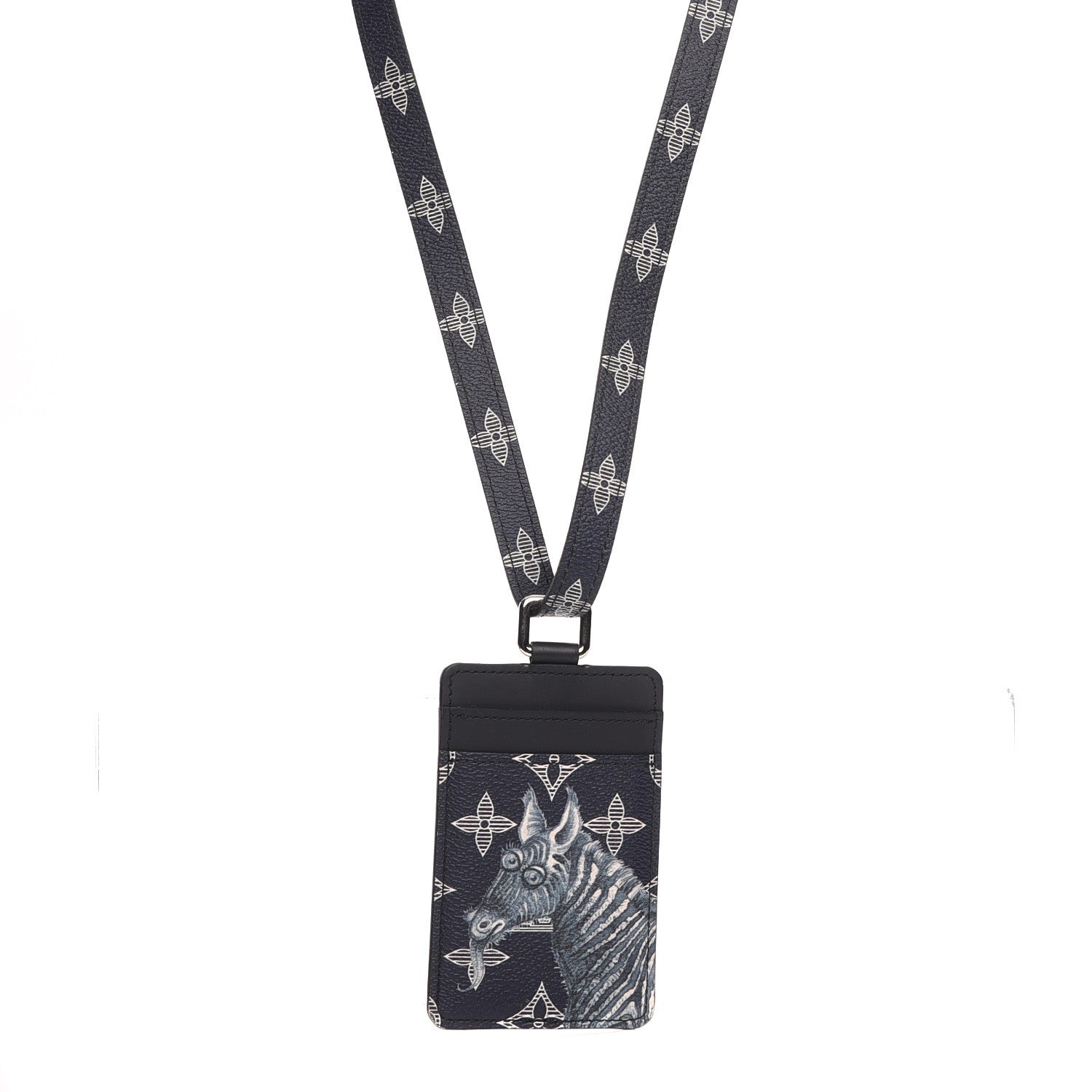 Louis Vuitton Savane Monogram Chapman Holder Badge Ink 1 of 5