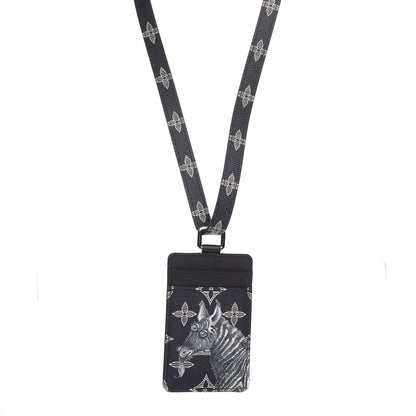 Louis Vuitton Savane Monogram Chapman Holder Badge Ink 1 of 5