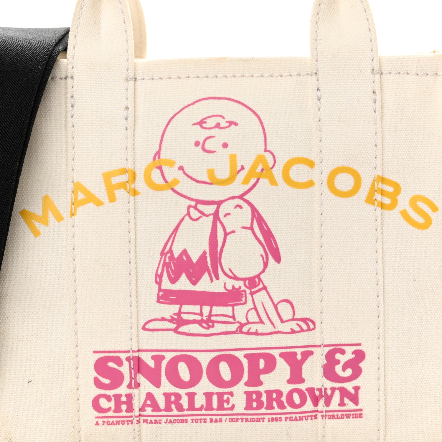 Marc Jacobs X PEANUTS Canvas Tote Bag White 8 of 11