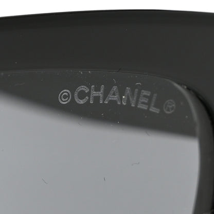Chanel Acetate Polarized Square Sunglasses 5417-A Black 7 of 8