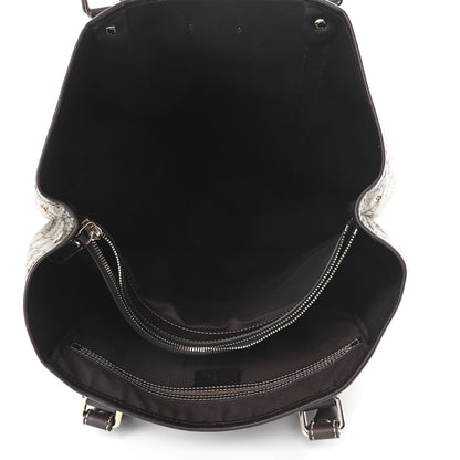 Gucci GG Plus Monogram Joy Vertical Tote Dark Brown 5 of 12