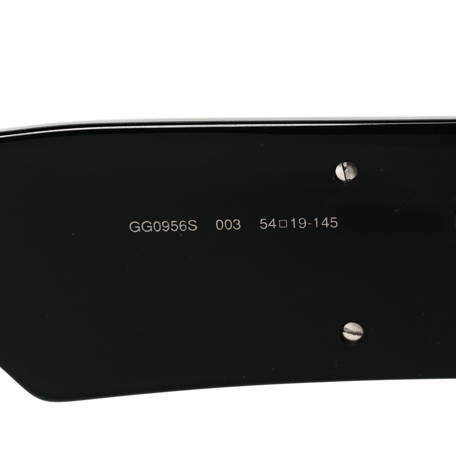 Gucci Acetate Square Frame Sunglasses GG0956S Black 7 of 8