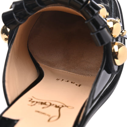 Christian Louboutin Patent Octavian Mula 37.5 Black 8 of 14