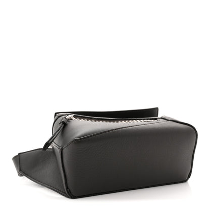Loewe Calfskin Mini Puzzle Bumbag Dark Grey 3 of 9
