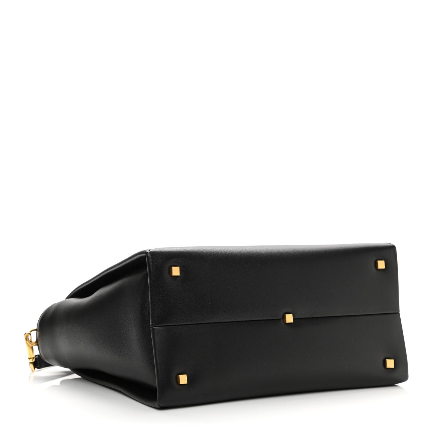 Nappa Medium One Stud Handbag Black