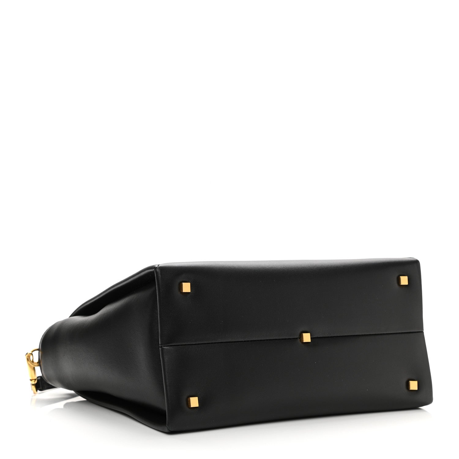Valentino Garavani Nappa Medium One Stud Handbag Black 4 of 9