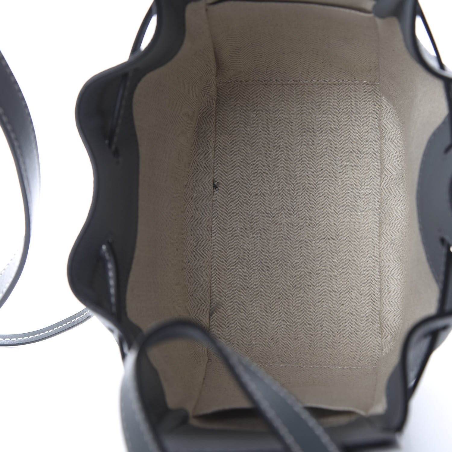 Loewe Calfskin Mini Hammock Shoulder Bag Anthracite 5 of 10