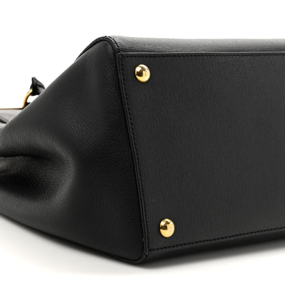 Fendi Vitello Elite Regular 2Jours Tote Black 9 of 14