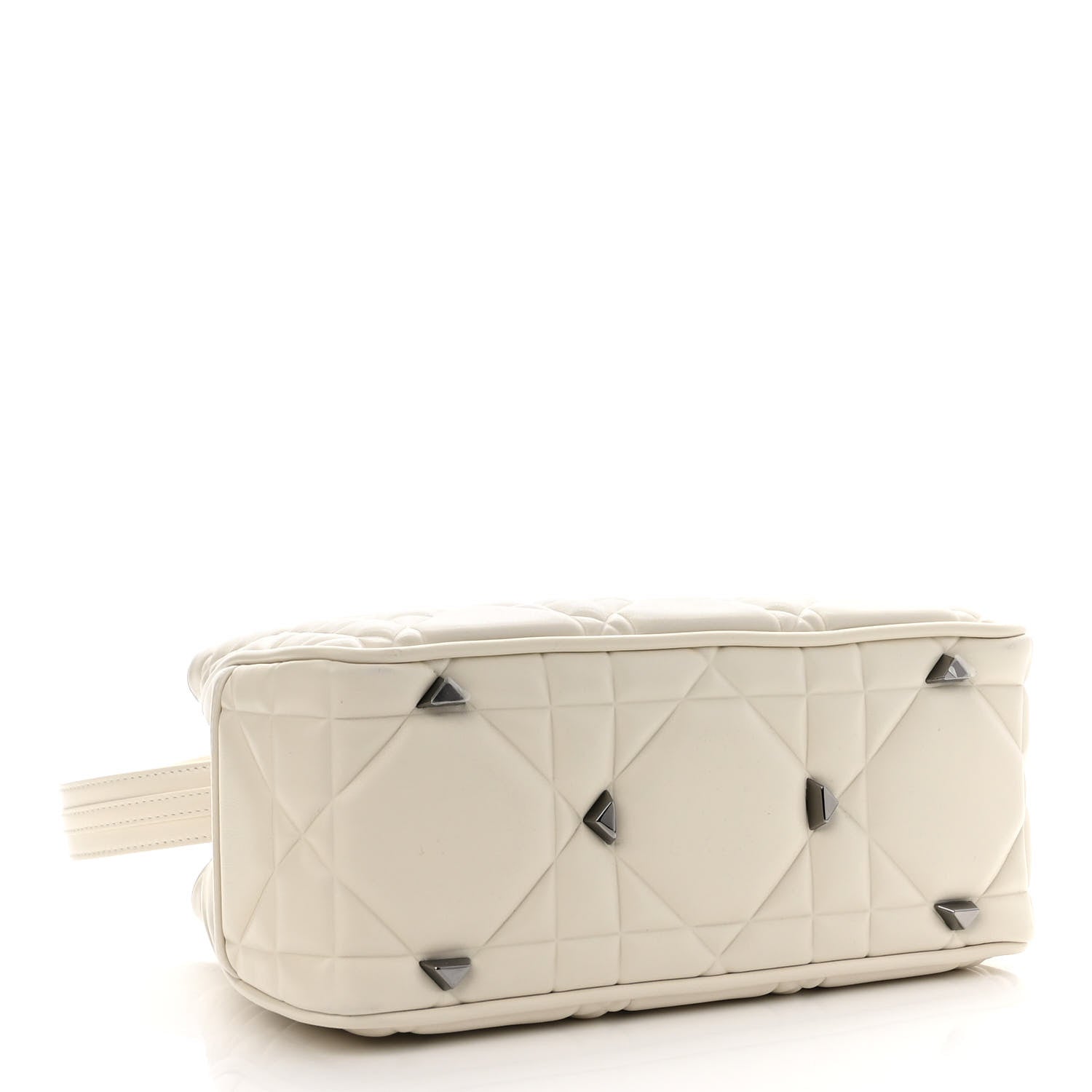 Christian Dior Calfskin Cannage Small The Lady 95.22 Ivory 4 of 11