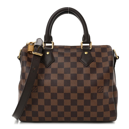 Louis Vuitton Damier Ebene Speedy Bandouliere 25 1 of 11