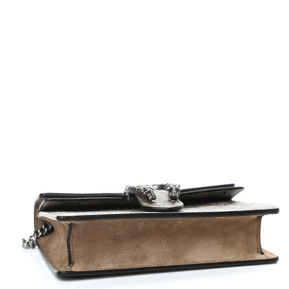 Gucci GG Supreme Monogram Super Mini Dionysus Shoulder Bag Taupe 3 of 4