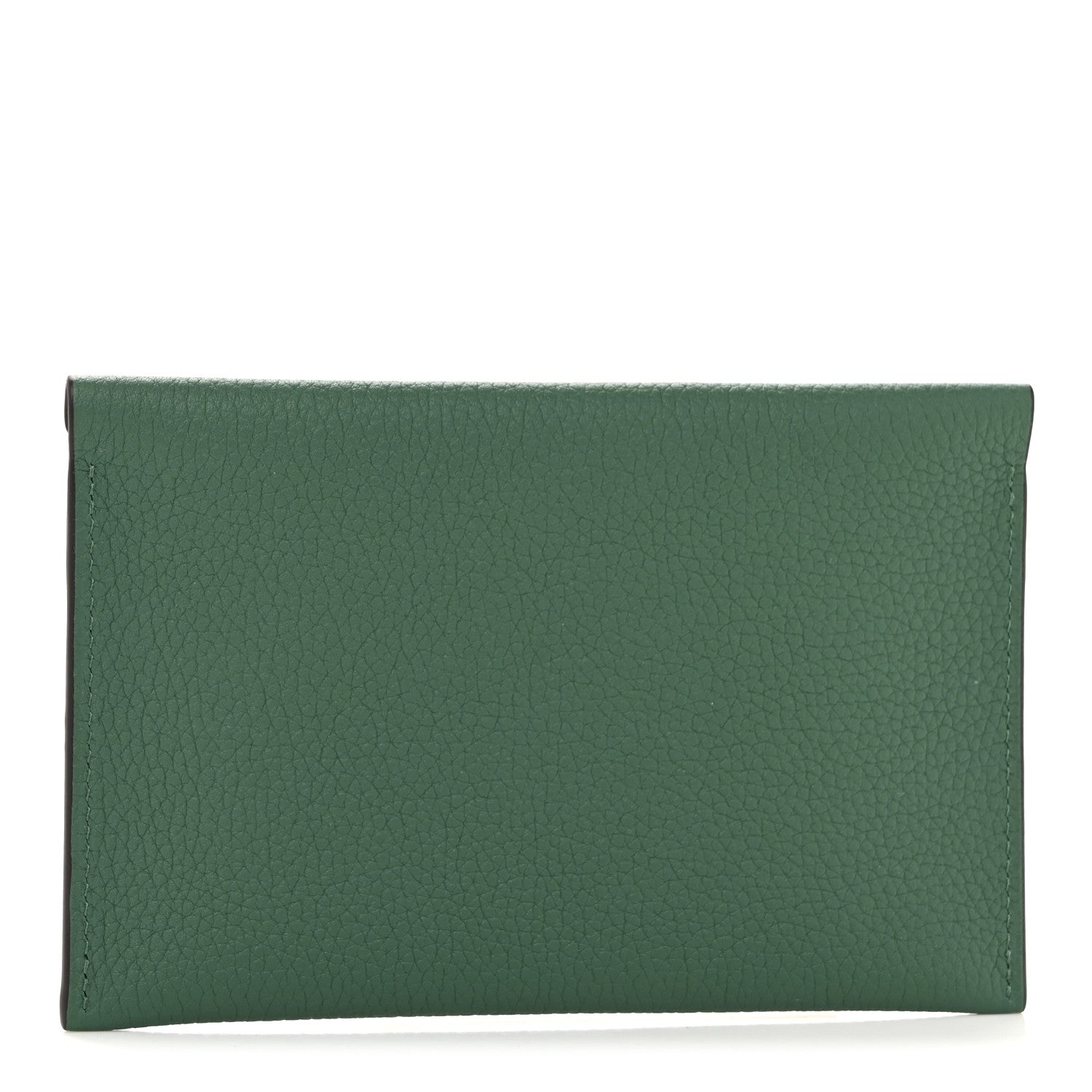 Moynat Taurillon Blush Envelope Passport Holder Emerald Tourterelle 3 of 9