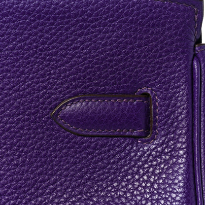 Hermes Togo Birkin 40 Iris 11 of 33