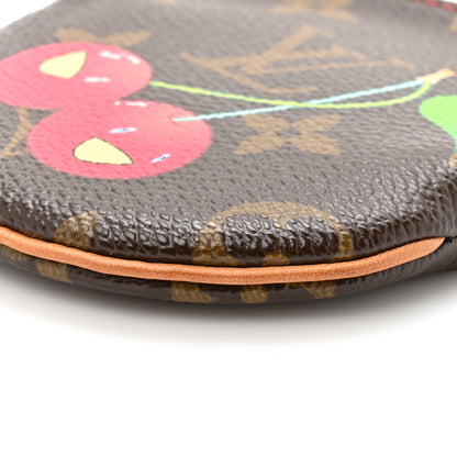 Louis Vuitton Monogram Cerises Round Coin Purse 8 of 9
