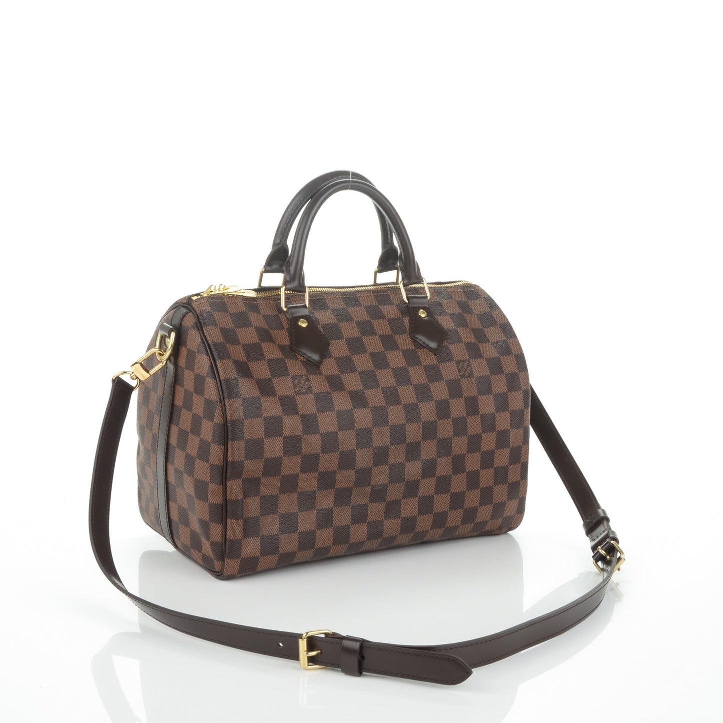 Damier Ebene Speedy Bandouliere 30