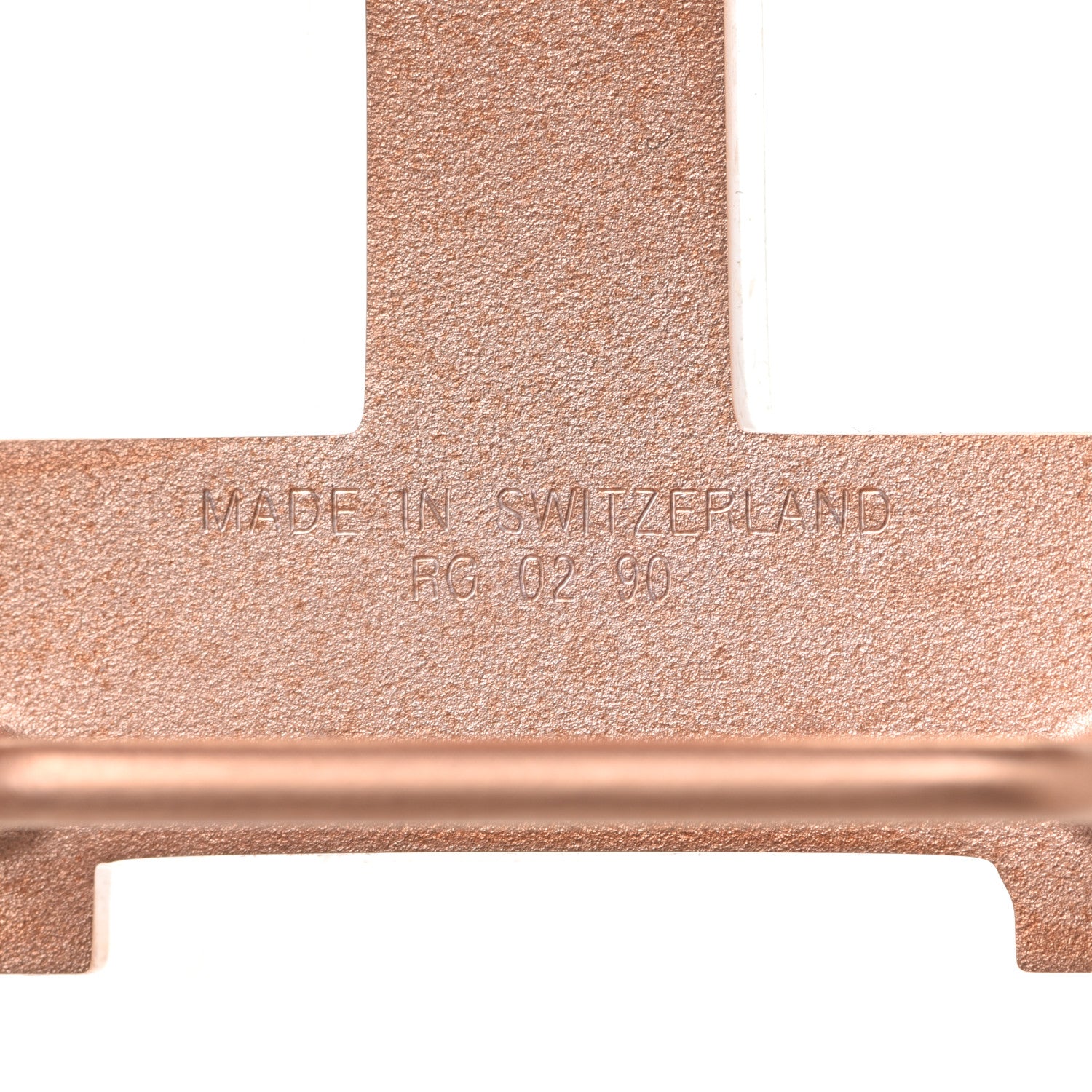 Hermes Polished Constance 24mm Belt Buckle Rose Gold 3 of 5