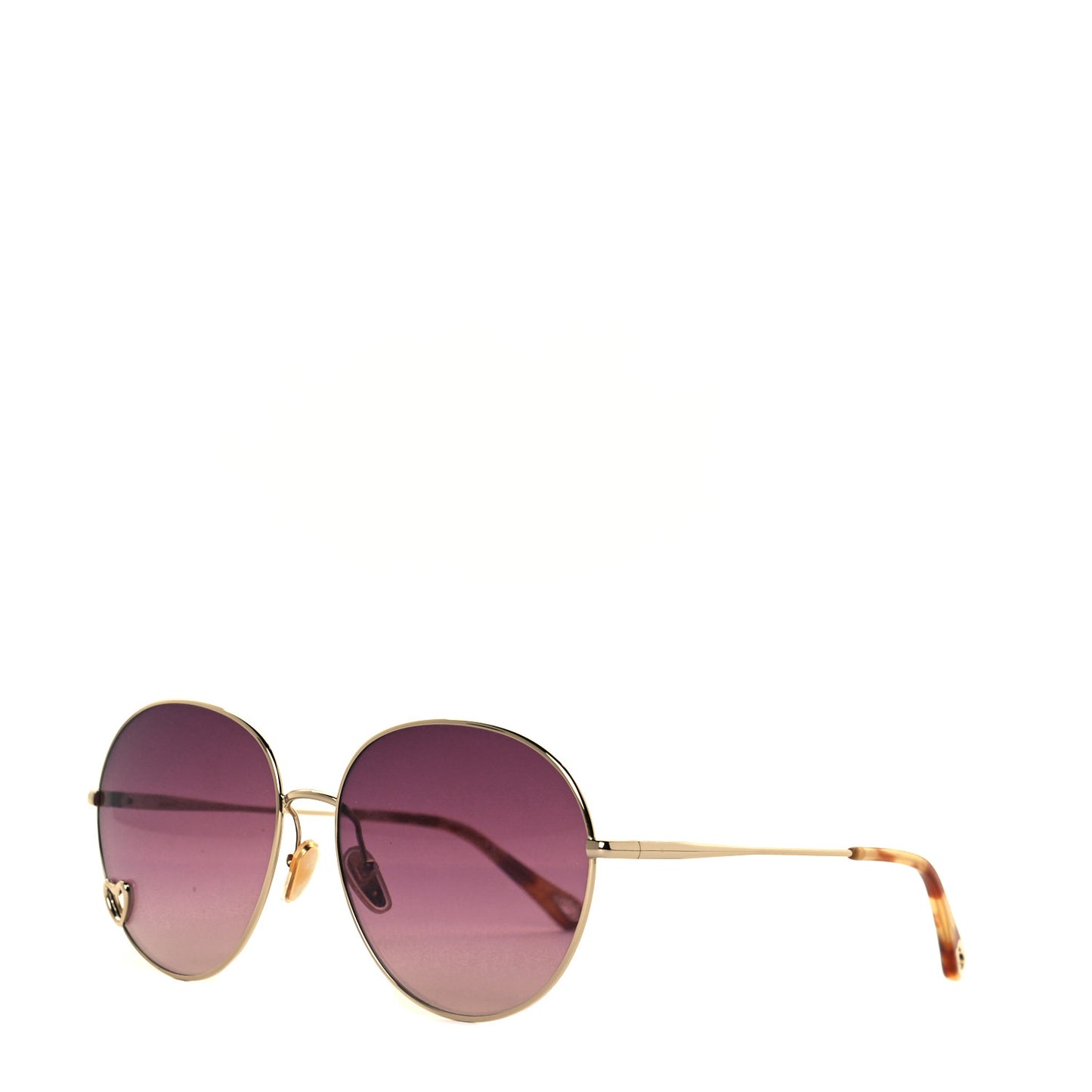 Aimee Round Sunglasses CH0027s Gold