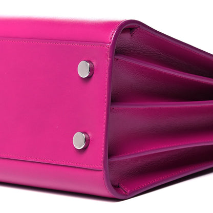 Saint Laurent Calfskin Baby Sac De Jour Fuchsia 9 of 9