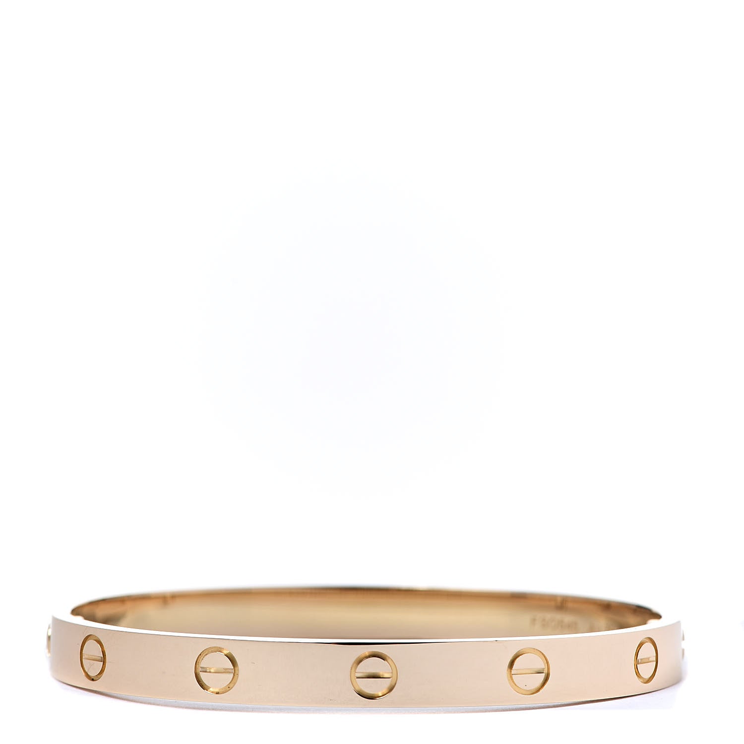 Cartier 18K Yellow Gold LOVE Bracelet 17 2 of 7