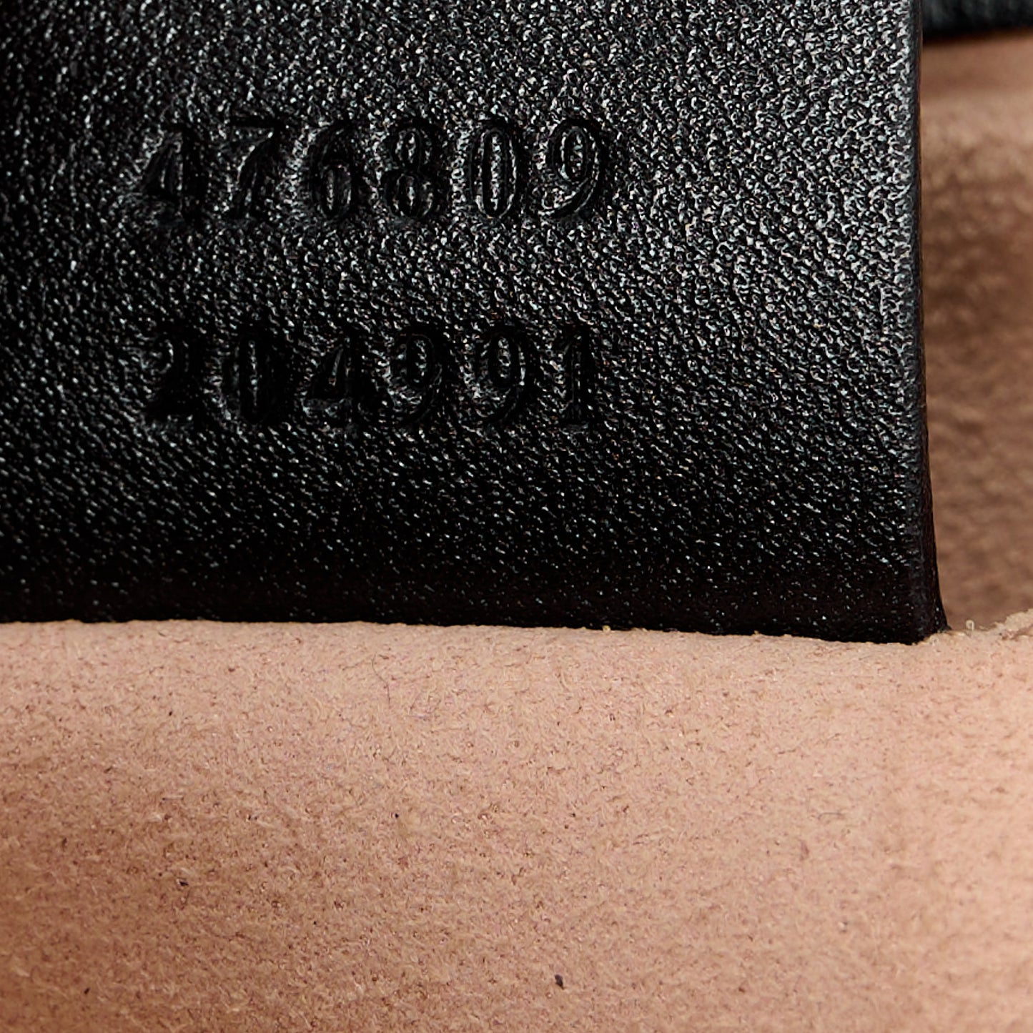 Calfskin Matelasse Pearly GG Marmont Chain Belt Bag Black