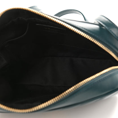 Saint Laurent Calfskin Matelasse Monogram Lou Camera Bag Sea Turquoise 5 of 9