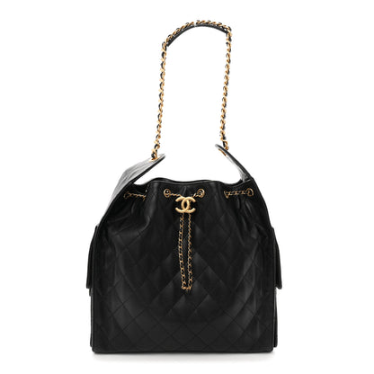 Chanel Caviar Quilted Medium Chanel 25 Handbag Black 1 of 11