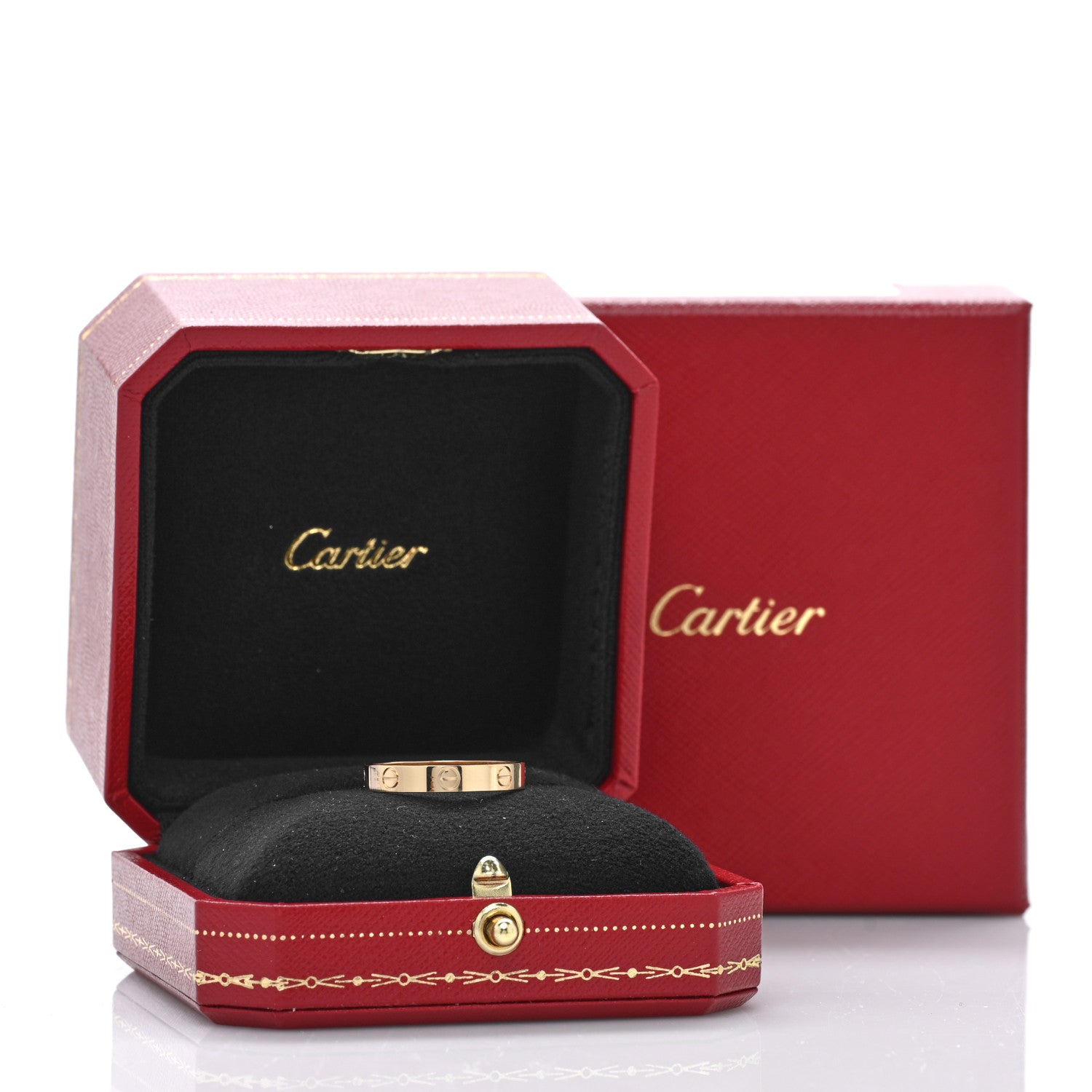 Cartier 18K Yellow Gold 3.5mm LOVE Wedding Band Ring 60 9 5 of 5