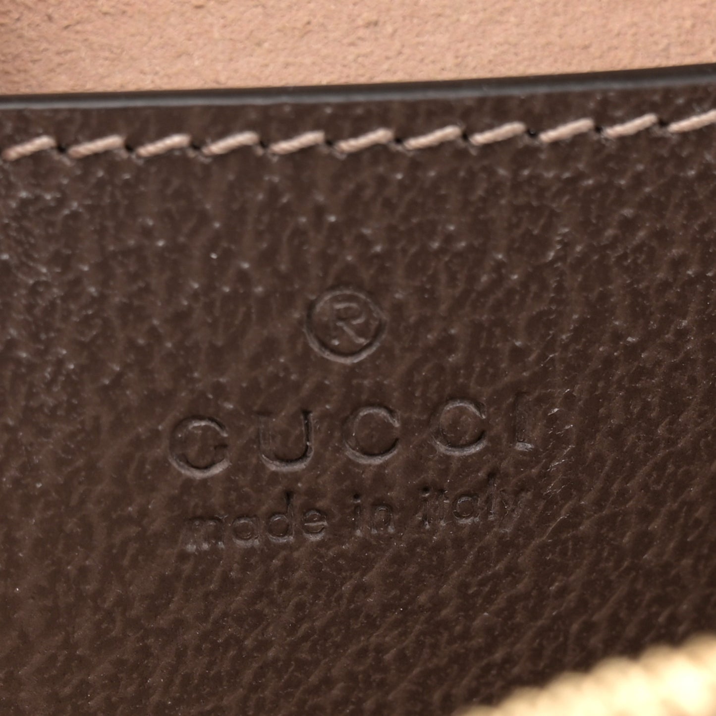 GG Supreme Monogram Web Mini Ophidia Shoulder Bag Brown