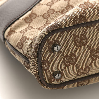 Gucci Monogram Shoulder Bag Dark Brown 8 of 9