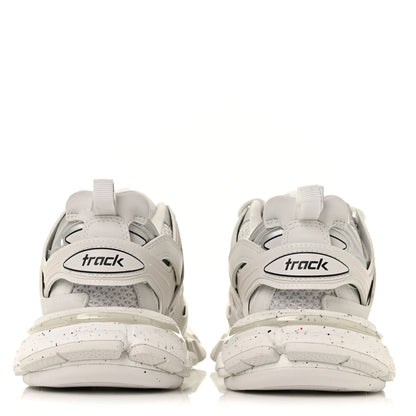 Balenciaga Rubber Mesh Fabric Monocolor Recycled Sole Womens Track Sneakers 38 White 5 of 7