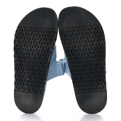 Hermes Epsom Mens Chypre Sandals 43 Bleu Faience 43 5 of 8