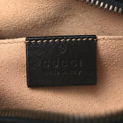 Gucci Calfskin Matelasse Small GG Marmont Chain Shoulder Bag Black 7 of 7
