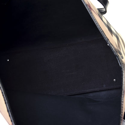 Burberry Nova Check Large Nickie Tote Black 4 of 9