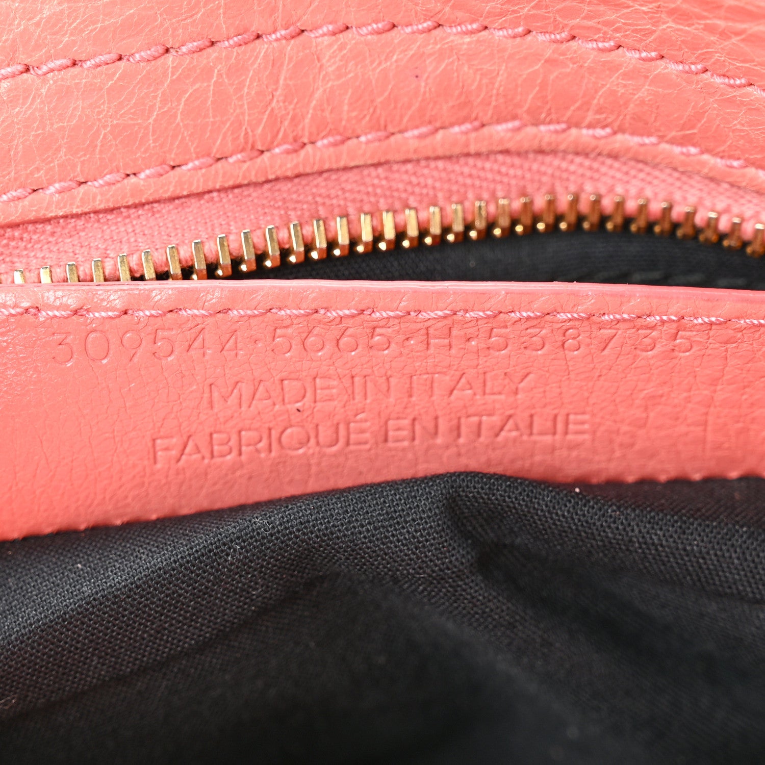 Balenciaga Agneau Giant 12 Gold Hardware Mini City Rose Azalee