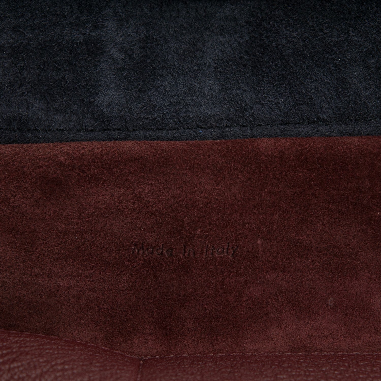 Celine Goatskin Smooth Calfskin Mini Belt Bag Burgundy 8 of 8