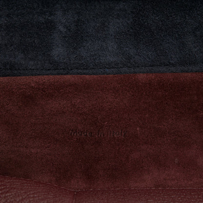 Celine Goatskin Smooth Calfskin Mini Belt Bag Burgundy 8 of 8