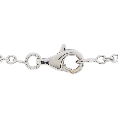 Cartier 18K White Gold Interlocking LOVE Necklace 5 of 7